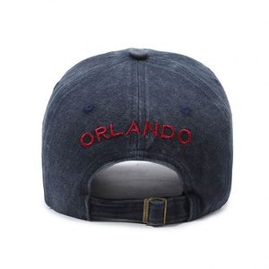 Casquette de baseball vintage américaine effet vieilli, grande taille, unisexe, sportive, 100 % coton, broderie lettres, pour l'extérieur, protection solaire - Product Image 6