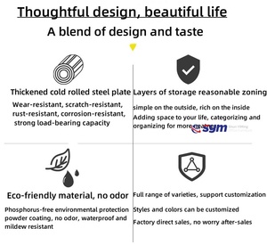 1.2mm Thickness Steel <strong>Wardrobe</strong> with Reinforced Frame, Sturdy Metal Clothes Storage Cabinet for Mining <strong>Camp</strong> Housing - Product Image 5