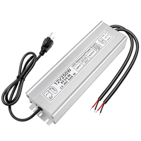 Alimentation LED 12V, transformateur étanche IP67 250W, driver d'alimentation, transformateur basse tension extérieur AC 110-260V vers DC 12V 20.83A