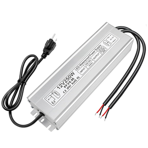 Fuente de Alimentación LED de 12V, IP67 250W, Resistente al Agua, Transformador de Bajo Voltaje <span class=keywords><strong>para</strong></span> Exteriores, AC 110-260V a DC 12V 20.83A - Product Image 1