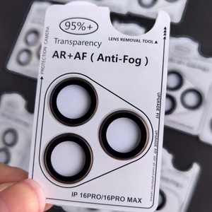 Film protecteur d'objectif anti-reflet Eagle Eye AR + AF pour <span class=keywords><strong>iPhone</strong></span> 16 Pro Max, film protecteur d'appareil photo, modèle applicable 13/14/15 - Product Image 5