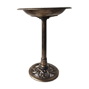 Round Plastic Garden <strong>Pedestal</strong> <strong>Bird</strong> <strong>Bath</strong> Bowl Decorative <strong>Bird</strong> <strong>Bath</strong> for Sale - Product Image 3