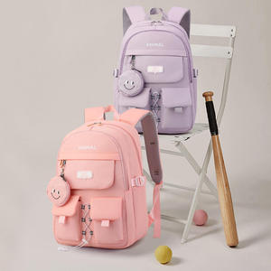 2026 Women's Nylon Custom High Quality Beautiful <b>Backpack</b> Girls Mochilas Escolares New Design Waterproof Fashion Style - Product Image 6