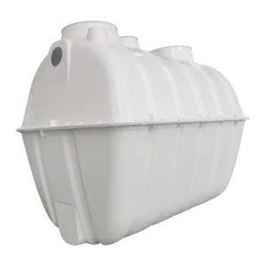 FRP Moulded Fiberglass Septic Tank For Sewage Treatment