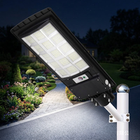 Lámpara Solar LED de 100W/200W/300W, Iluminación Solar para Exteriores, IP65, Impermeable, a Prueba de Polvo y con Protección Contra Rayos