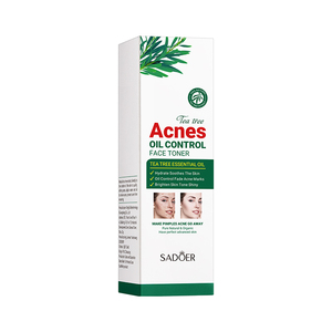 SADOER Tea Tree Anti Acne Toner Control de aceite <span class=keywords><strong>Tónico</strong></span> <span class=keywords><strong>facial</strong></span> Hidratante Cuidado de la <span class=keywords><strong>piel</strong></span> <span class=keywords><strong>para</strong></span> <span class=keywords><strong>piel</strong></span> <span class=keywords><strong>grasa</strong></span> y propensa al acné - Product Image 6