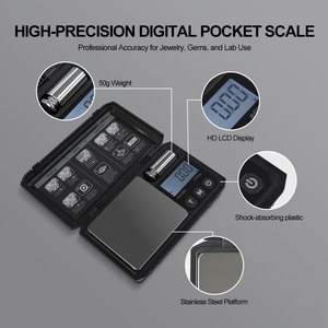 Portable Precision Electronic Weighing <b>Scale</b> Mini 200g 0.01g portable mini gold <b>pocket</b> <b>digital</b> jewelry <b>scale</b> - Product Image 3