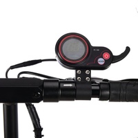 Contrôleur de trottinette électrique Kugoo M4, pack deux-en-un intégré avec écran LCD couleur et accessoires en plastique