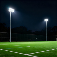 Projecteur LED commercial 600W IP65 étanche pour chantier de construction, terrain de basket-ball, éclairage extérieur