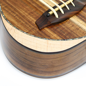 Chine gros koa solide <span class=keywords><strong>baryton</strong></span> corps électrique basse ukulélé ukelele avec eq - Product Image 5