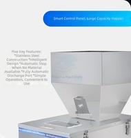 Machine de remplissage de poudre verticale semi-automatique 10-999g, pour peser les céréales et le thé en sachets, pesage électronique de précision