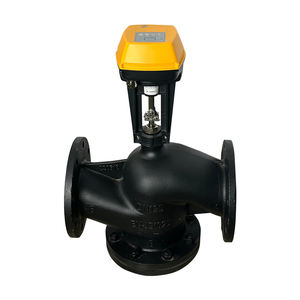 Navarch 4-20ma vanne de contrôle de température en fonte à 2 voies 1700N 24V 220V vanne de contrôle thermostatique proptionnelle motorisée - Product Image 5