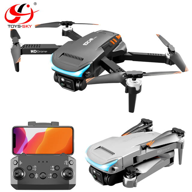 2023 Hot K101 MAX Drone Mini 2.4ghz 4CH 4k Dual Camera Optical Flow Automatic Obstacle Avoidance Pocket Nano Quadcopter