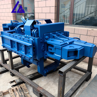 Martillo Vibratorio Hidráulico de Sujeción Lateral para Proyectos de Cimentación Urbana y Pilotes de Acero, Compatible con PC100 ZX120 EX130 EC150