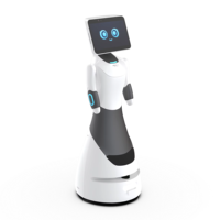 Robot de réception MiCity Lite, robot de bienvenue pour restaurant et salle d'exposition, dialogue vocal multilingue, robot de service intelligent