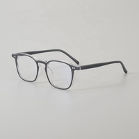 Lunettes de vue en acétate sur mesure, verres transparents de luxe, montures rectangulaires, lunettes optiques, vente en gros