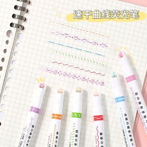 ปากกาไฮไลท์รูปทรงหยักน่ารัก นวัตกรรมใหม่ สำหรับเด็กและผู้ใหญ่ - Product Image 2