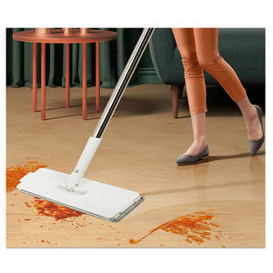 Vente en gros Ensemble de <span class=keywords><strong>balai</strong></span> <span class=keywords><strong>à</strong></span> franges en microfibres 5-en-1 avec brosse rectangulaire mains libres, long manche <span class=keywords><strong>plat</strong></span>, <span class=keywords><strong>balai</strong></span> <span class=keywords><strong>à</strong></span> franges pour le nettoyage des sols - Product Image 6