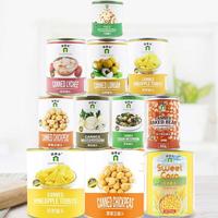 Prix bon marché 400g d'étain frais légumes fava fèves peuvent haricots cuits au four en conserve haricot blanc en sauce tomate