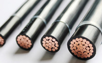 Cable THHN THWN estándar, tamaño de Cable AWG 8 10 12 14 16, Cable eléctrico aislado de cobre/PVC/nailon, Cable eléctrico de construcción