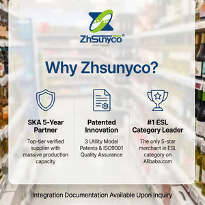 Four Color E Ink Price Tag <strong>2</strong>.13" Electronic Shelf Label Digital ESL Display for Supermarket Store - Product Image 5