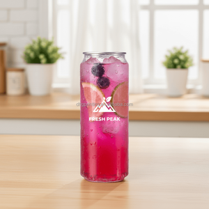 Vật nuôi trong suốt nhẹ có thể với nắp nhôm dễ mở cho các giải pháp đóng chai Trà và Soda - Product Image 2