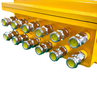 Boîtier de jonction de câbles antidéflagrant haute tension 35KV IP66 Ex Db IIB T6 Gb pour fibre optique sous-marine 310A-655A