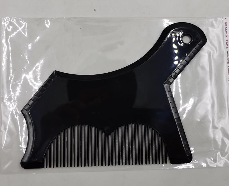 No. 10 comb black single OPP bag