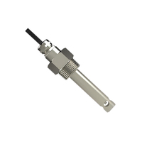 Capteur de qualité de l'eau RIKA RK500-13C, capteur EC, RS485 Modbus, électrode à conversion de fréquence, IP68, câble de 5 m pour l'aquaculture et les déchets liquides