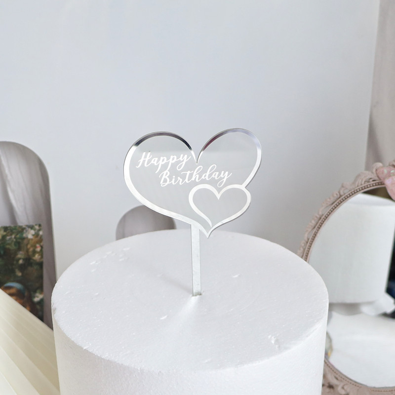 Argent joyeux anniversaire