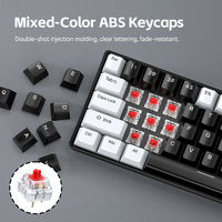 Clavier et souris de jeu filaires OEM 60% 61 touches TKL, clavier mécanique à rétroéclairage RVB avec interrupteurs rouges, ensemble clavier et souris pour PC Gamer