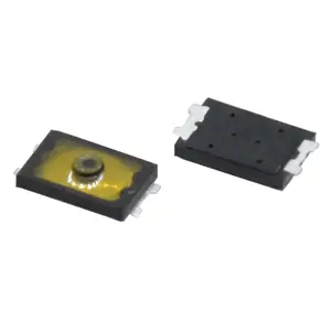 Interruptores de botón táctil Kandens 2x3 SMT 4 pines 2*3*0,65mm SMD Snap Dome Tact Switch para PCB 4 P 4mm Gull Wing
