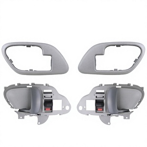 Poignée de porte intérieure pour Chevrolet Gmc Silverado, plastique gris, gauche et droite, 15708043 15708044, pièce de rechange - Product Image 5