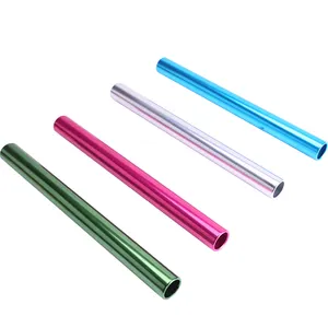 Factory wholesale high quality Aluminum alloy baton Multi - color running relay race training special baton