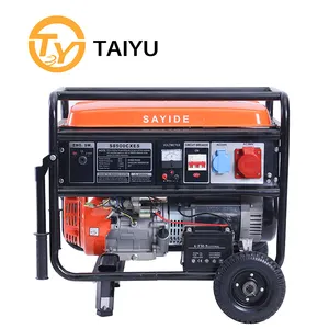 Taiyu GPL Générateurs à essence à démarrage électrique de marque personnalisée 2kw 3kw 4kw 5kw 7kw 8kw10kw nouveaux générateurs