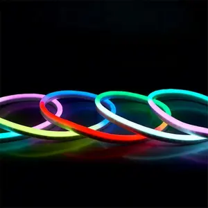 Flexible Led Narrow Flexible Rope Tube Waterproof Christmas Holiday Decoration Led Neon Light