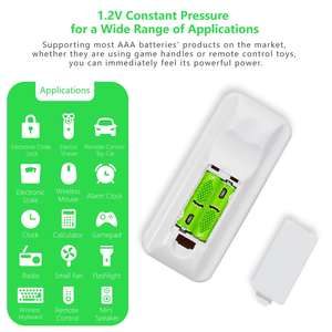 핫 세일 배터리 1000mAh 충전식 배터리 1.2V 용량 USB 충전식 배터리 - Product Image 3