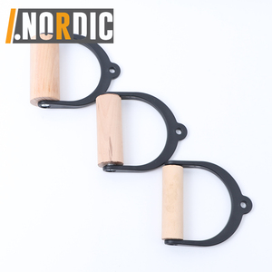 Braccio di ferro in legno piccolo grande corno impugnature, allenamento appeso, materiale Premium a forma di cono maniglia - Product Image 5
