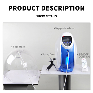 Máquina de Rejuvenecimiento Facial con Oxígeno, Terapia de Oxígeno para el Cuidado de la Piel, Tecnología Aqua Jet, Novedad 2022 - Product Image 5
