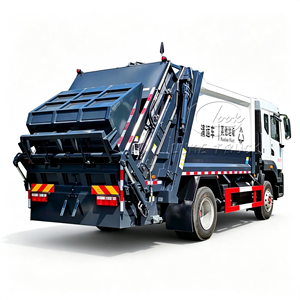 รถบรรทุกขยะอัดแบบอัดแน่น Dongfeng Dolica D9 10-12CBM ราคาโรงงาน สำหรับงานเก็บขยะในเขตเทศบาล - Product Image 5