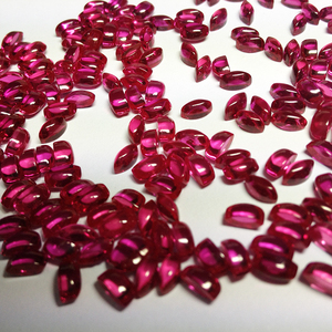 Bán buôn Corundum đá quý hình dạng hình bầu dục tổng hợp <span class=keywords><strong>Ruby</strong></span> <span class=keywords><strong>Cabochon</strong></span> - Product Image 4
