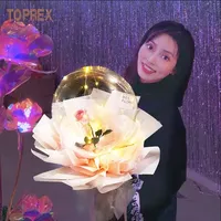 Fournitures pour fêtes, décorations d'événements, fleurs scintillantes, globos, cadeaux, fleurs artificielles en soie, ballons