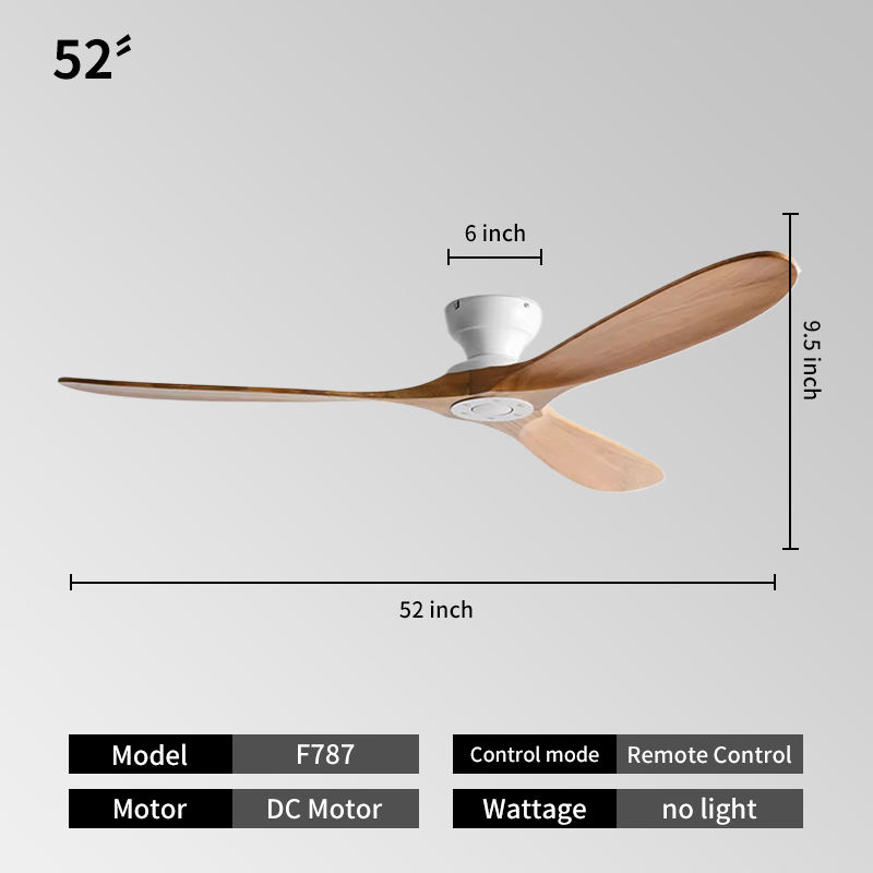 52INCH-White + ไม้