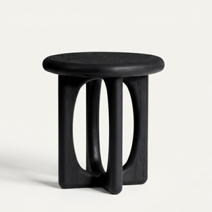 Mesa de Noche Moderna de Madera de Teca Sólida, Mesa Auxiliar Minimalista de Lujo para Dormitorio, Muebles Contemporáneos de Diseño para el Hogar - Product Image 2