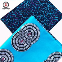 Meilleure vente en gros disponible africain Tissu en polyester Java Tissu imprimé à la cire Tissu africain Ankara