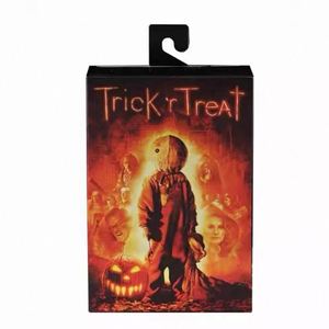NECA 56048 Don't Mess with Kids Sam Halloween Pumpkin Man Movie Figurine d'action en PVC de 7 pouces Modèle Boîte Couleur - Product Image 1