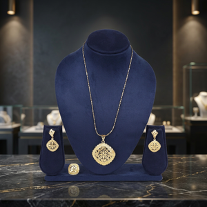 Juego de Colgantes de Latón al por Mayor con Baño de Oro 14K/18K/24K para Mujer, Diseño Tradicional, Joyería de Moda, Oro, Joyería - Product Image 2