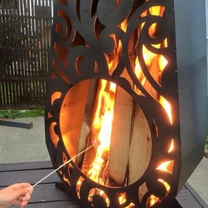Custom <strong>Outdoor</strong> Gas <strong>Fire</strong> Pit <strong>Table</strong> Function and Stocked Feature Gas <strong>Fire</strong> Pit With Glass - Product Image 6