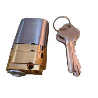 Serrure à cylindre en laiton E10 Custom Brand Australian Extended Modular 570 Oval C4 Key Door, serrures à cylindre extensibles