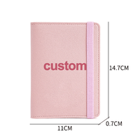 Porte-passeports promotionnels personnalisés en PU de haute qualité, motif dessin animé, impression UV, nouveau design, avec logo personnalisé